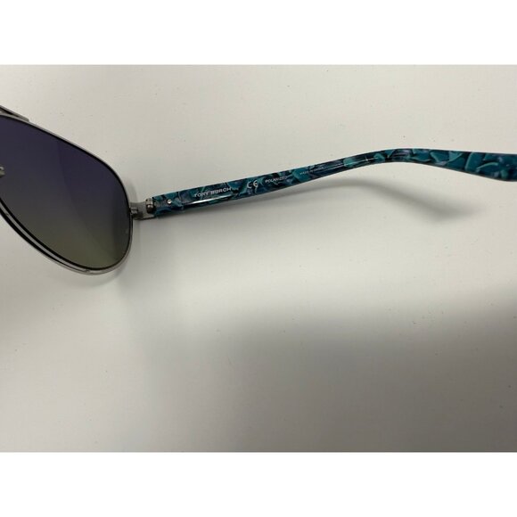 Tory Burch Pilot Sunglasses TY 6031 101/T5 Gold & Tortoise - Picture 5 of 7